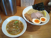 「味玉つけ麺 大盛り」@麺道 GENTENの写真