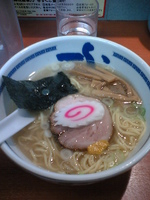 「塩らぁ麺:790円」@たけちゃんにぼしらーめん 調布店の写真