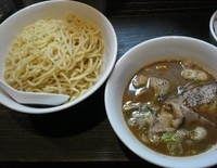 「黒つけ（大盛300g）、焼豚丼（小）」@焼豚ソバ 黒ナベの写真