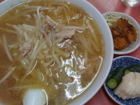 「モヤシそば（￥550）」@あけぼのの写真