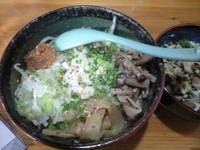 「まぜそば」@ラーメン工房 幸福亭の写真