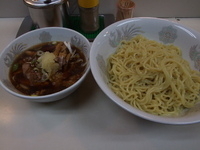 「つけめん（醤油）」@自慢軒の写真