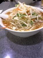 「もやし麺（大盛）」@中華麺店 喜楽の写真