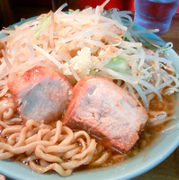「ラーメン ニンニク少し （600円）」@ラーメン髭の写真