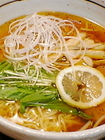 「黒酢ラーメン（￥750）」@麺工房 あかつきの写真