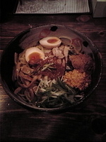 「油そば（700円）」@中華そば 椿の写真