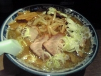 「小田原味噌ラーメン（特盛り・こってり・ニンニク入り）+チャーシュ」@旨辛ラーメン 味一の写真