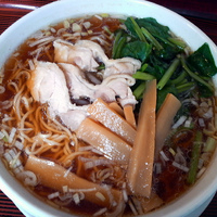 「半チャーハン+ラーメンセット（￥800）」@花彫酒家の写真