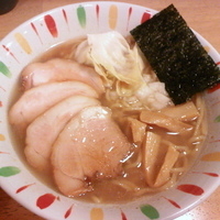 「らーめん ￥600 ちゃーしゅう ￥250」@らーめん・つけめん 麺治の写真
