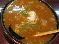 「≪5月夜の部限定≫カレーラーメン￥800」@手打ちラーメン 恒の写真