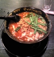 「麻辣刀削麺（辛口）」@西安刀削麺 セントレア店の写真