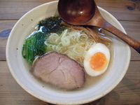 「塩らーめん  限定  豚肩ロース」@麺処 童の写真