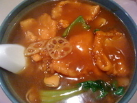 「排骨湯麺（￥950）」@廬山の写真