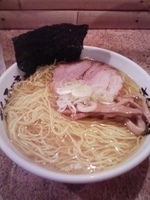 「塩ラーメン（海老風味）・赤鬼」@きくちひろきの写真