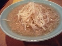 「らーめん（にんにく） 600円」@ラーメン 新橋店の写真