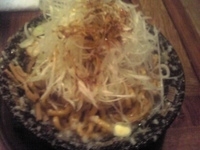 「爆盛油脂麺+ネギ+ライス」@らーめん 平太周 味庵の写真