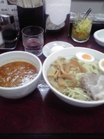 「坦々つけ麺 750円」@我流担々麺 竹子 本郷店の写真