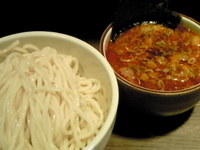 「つけそば辛いの（2.5）」@あまみ屋の写真