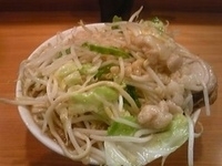 「小ラーメン アブラカラメ」@ラーメン二郎 八王子野猿街道店2の写真