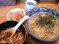 「Bセット （しぶ沫らーめん+しぶ沫丼）」@麺屋しぶ沫の写真