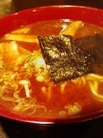 「味噌らー麺（太麺）800円」@つけ麺一筋 昼の昭和モダン家の写真