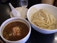 「牛すじカレーつけそば」@鶴麺 鶴見本店の写真