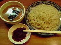 「つけめん（並）300g￥800 辛￥50」@らーめん 月うさぎの写真