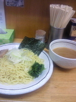 「つけ麺（カレー味）」@横浜家系ラーメン 大原家の写真