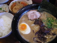 「四川風ラーメン600円れもんセット200円」@玄界灘 檸檬の写真