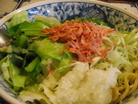 「海老和えそば」@麺香房 天照の写真