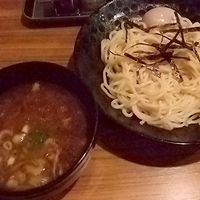 「醤油つけそば（並） + 味玉」@麺食堂 杉本商店の写真