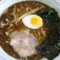 「濃い口しょう油らーめん・にんにく 700円」@太公望の写真