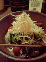 「胡麻味噌サラダ冷麺」@麺酒場 でめきんの写真