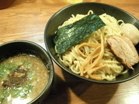 「肉玉つけ麺  大盛（サービス）」@麺創房 越山の写真