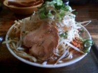 「ラうどん 750円 + 特盛 100円 + モヤシ 100円」@ラーメン ヤスオの写真