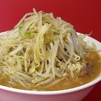 「小ラーメン￥650（ヤサイダブルニンニク）」@ラーメン二郎 茨城守谷店の写真