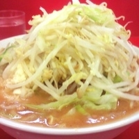 「小ラーメン（ヤサイニンニク）」@ラーメン二郎 茨城守谷店の写真
