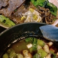 「焼肉つけ麺【6月限定】 780円」@麺屋 青山 本店の写真