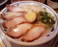 「焼豚ラーメン（こってり・バリかた）」@らーめん英 下高井戸店の写真