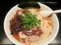 「らーめん 黒  細麺」@不知火の写真