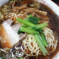 「らーめん￥680+大盛り￥80・麺硬め」@そば処 更科の写真