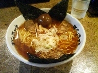 「赤鬼670円 味玉100円」@きくちひろきの写真