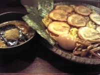 「特製つけ麺（大盛）+チャーシュー」@つけ麺屋 ひまわりの写真