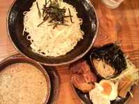 「特製つけめん（みそだれ）」@うめもと 池袋店の写真