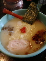 「むさし坊ら～めん（細麺）」@麺匠 むさし坊 武蔵浦和本店の写真