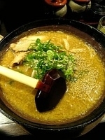 「金味噌らあめん+炊き込みご飯」@麺屋 金みそ商店の写真