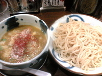 「グリーンカレーつけ麺:880円」@節骨麺たいぞう 池袋本店の写真