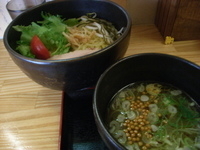 「梅塩つけ麺 740円」@旬麺しろ八の写真