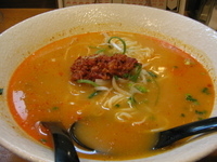 「四川胡麻担担麺」@極 蘭州拉麺の写真