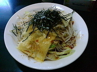 「汁なし￥800+チーズ￥100」@自家製麺 キリンジの写真